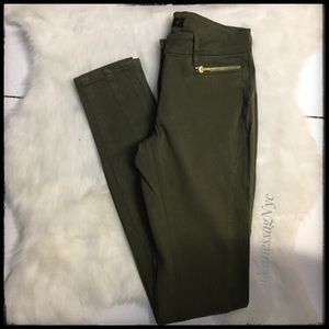 3x1 Green Skinny Pants Sz 24
